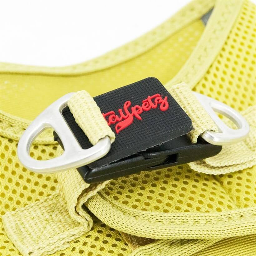 Tailpetz Air-Mesh Dog Harness Breathable Olive Green X-Large