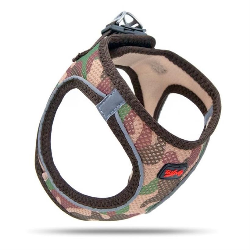 Tailpetz Air-Mesh Camo Dog Harness Cooling Comfort 3XSmall