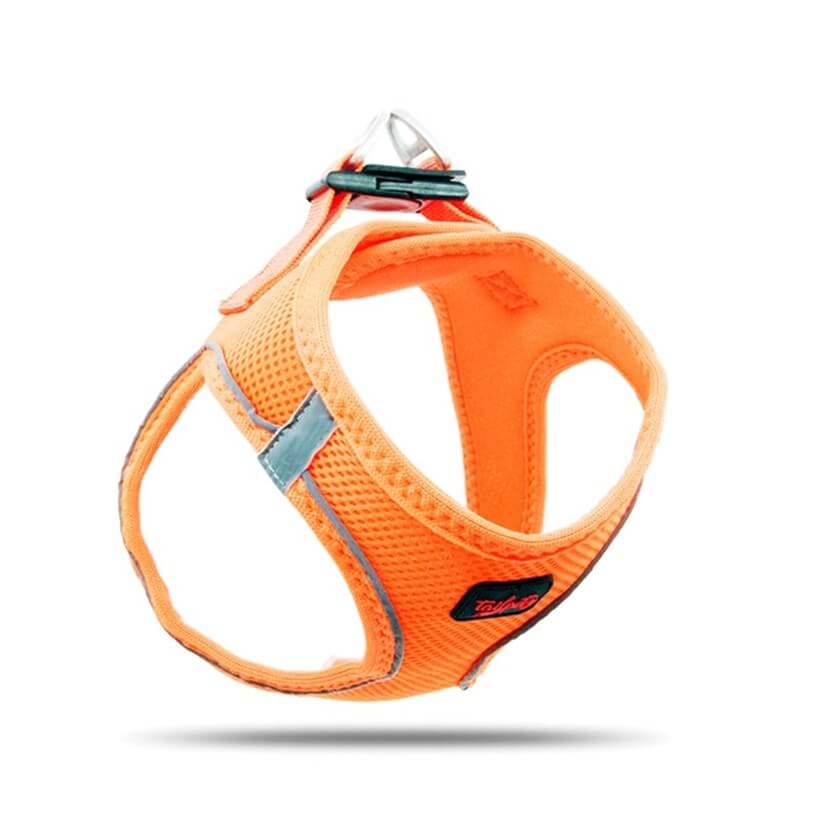 Tailpetz Air-Mesh Dog Harness Breathable Orange XSmall