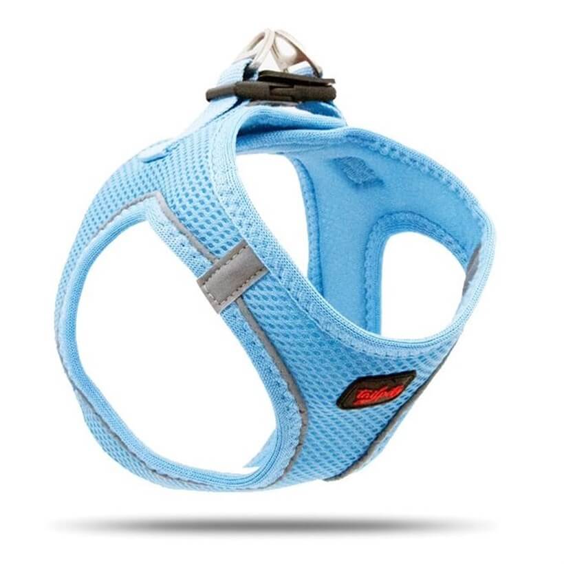 Tailpetz Air-Mesh Dog Harness Breathable Blue XSmall