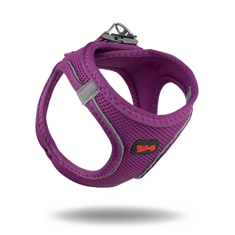 Tailpetz Air-Mesh Dog Harness Breathable Comfort Purple XLarge