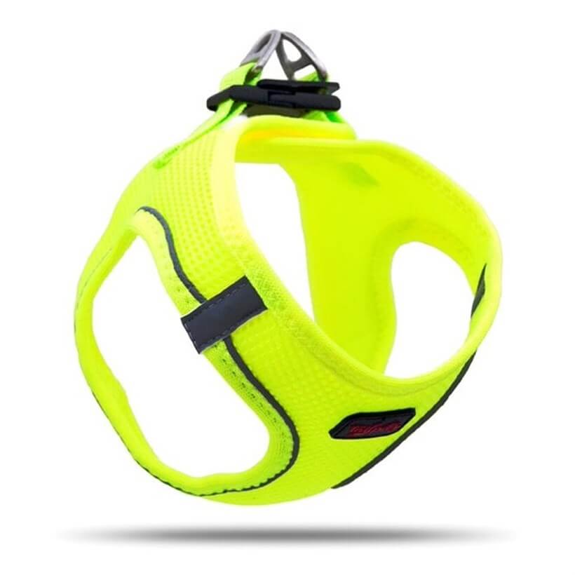 Tailpetz Air-Mesh Dog Harness Breathable Lime XSmall