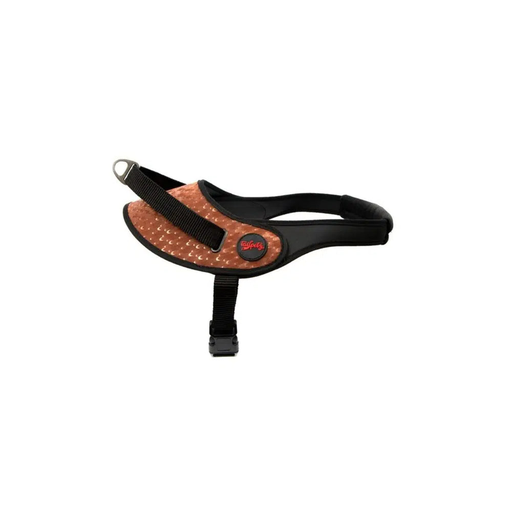 Tailpetz Norwegian Dog Harness Padded Brown XL
