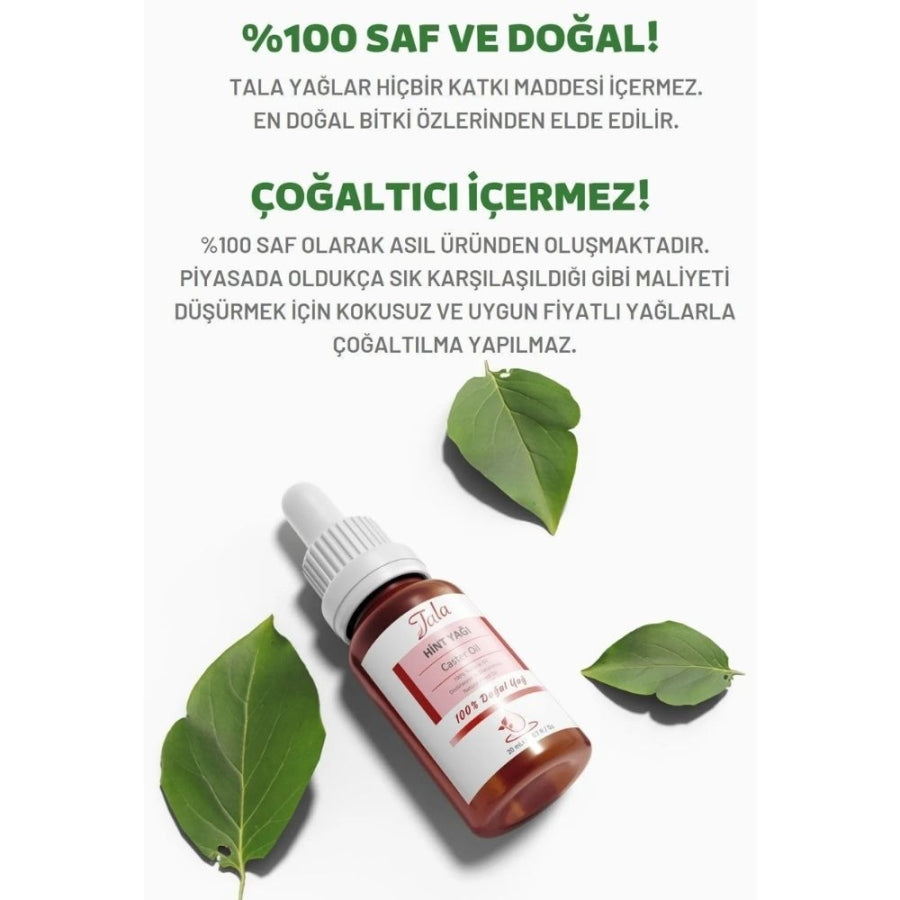 Tala Castor Oil Cold Pressed for Hair and Skin 20ml