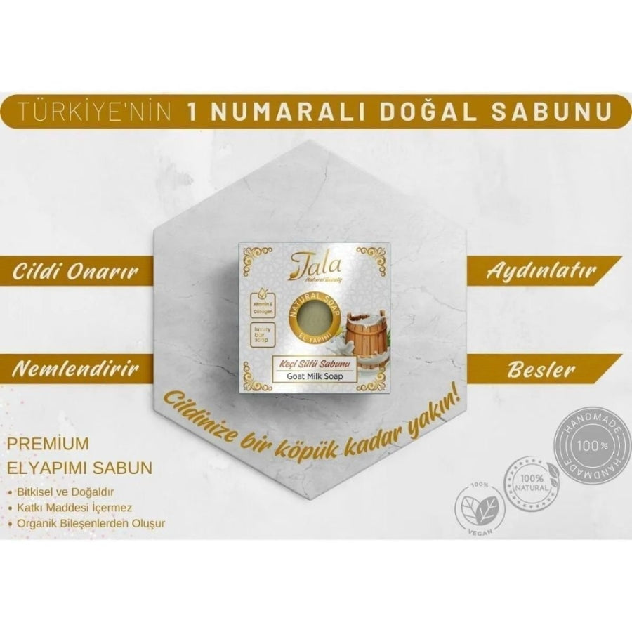 Tala Goat Milk Soap for Gentle Skin Nourishment 150g