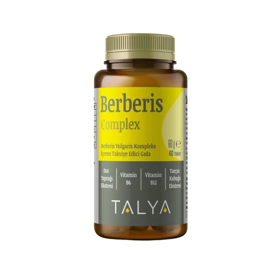 Talya Berberis Complex Tablets, 60 Count