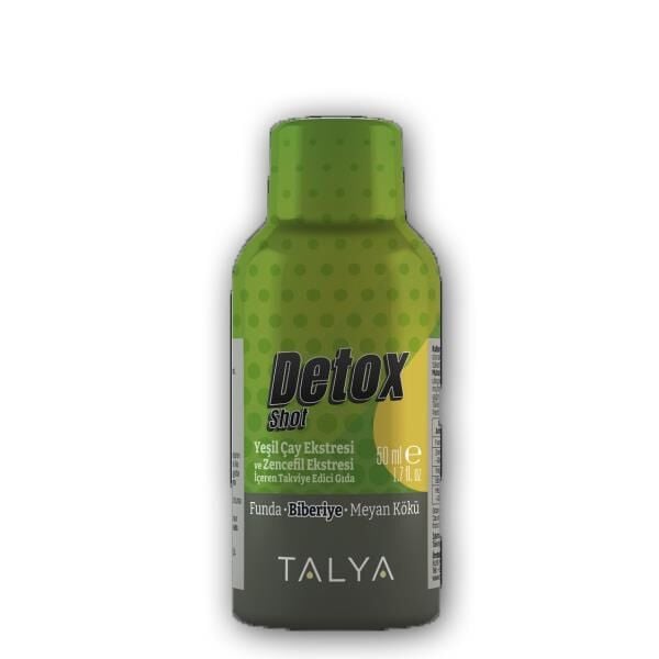 Talya Detox Shot with Green Tea & Ginger 50ml