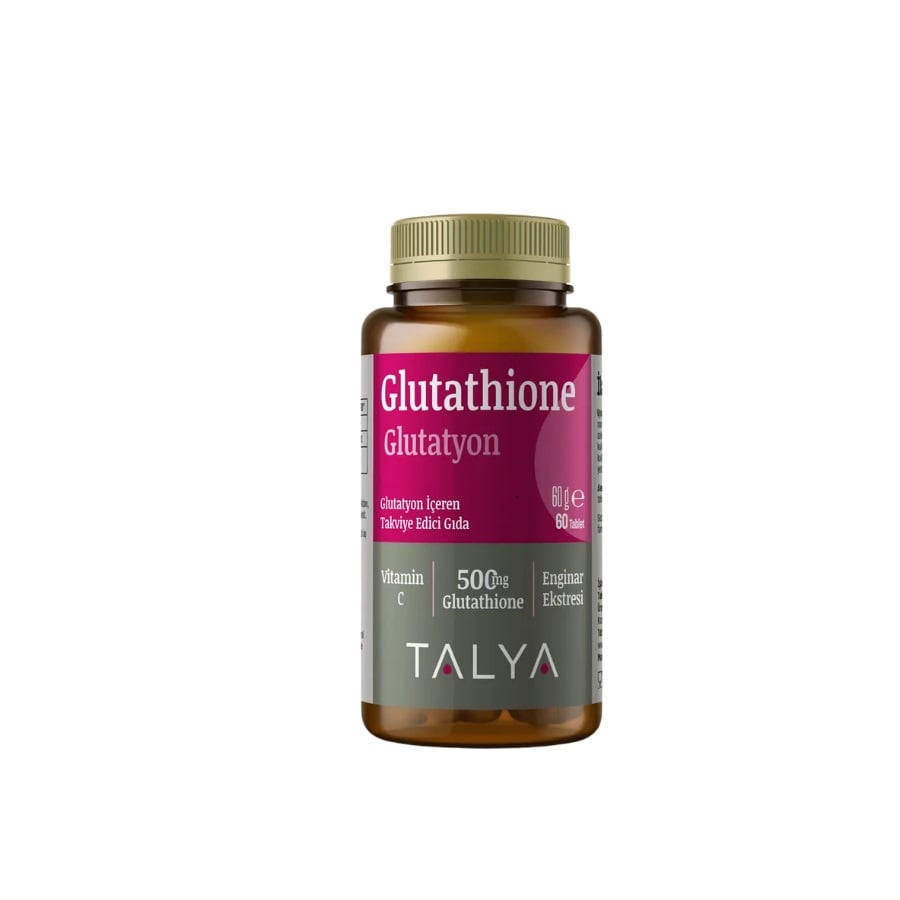 Talya Glutathione 500mg with Vitamin C and Artichoke 60 Tablets
