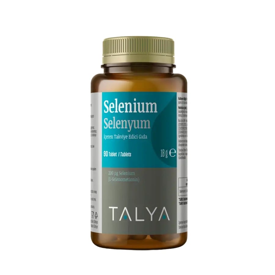 Talya Selenium 200 mcg Dietary Supplement 90 Tablets