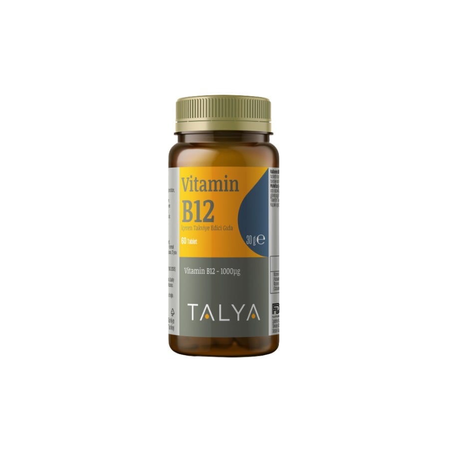 Talya Vitamin B12 High Potency Supplement 60 Tablets