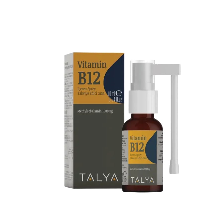 Talya Vitamin B12 Methylcobalamin Spray 10 ml