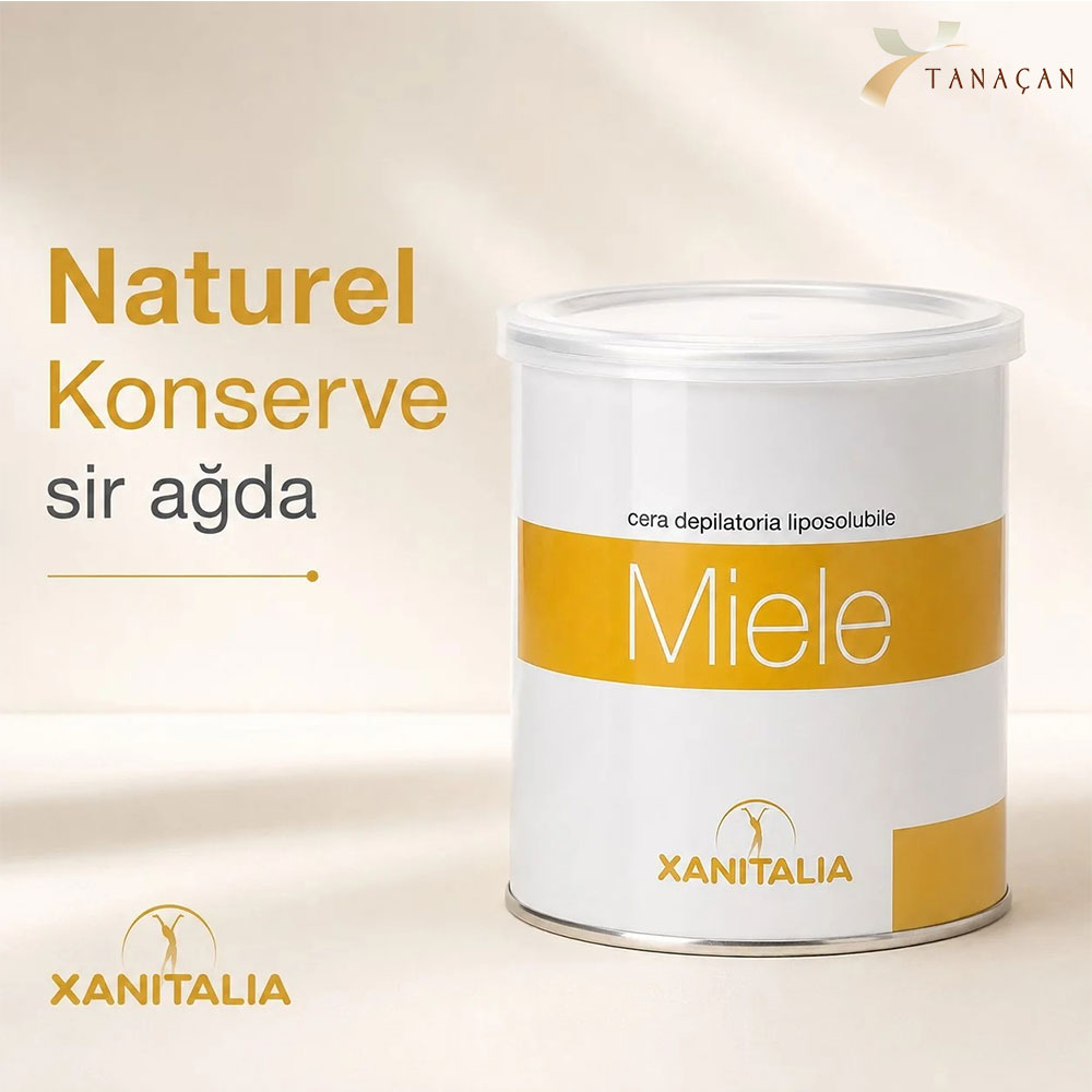 Tanacan Xanitalia Naturel Professional Strip Wax 800 ml