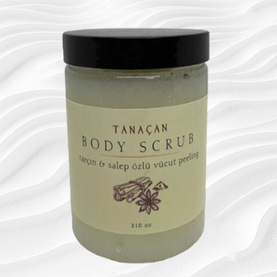 Tanacan Cinnamon Salep Body Scrub Exfoliating Peeling 310 ml