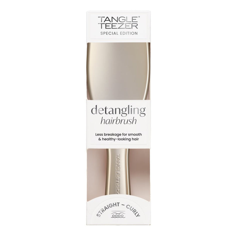 Tangle Teezer Ultimate Detangler Chrome Champagne Gold Hair Brush