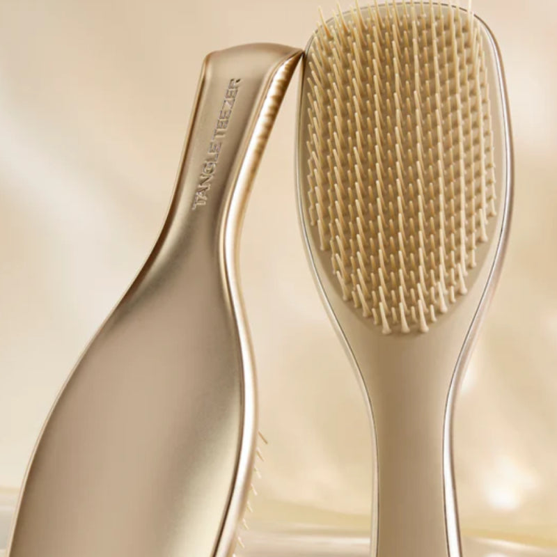 Tangle Teezer Ultimate Detangler Chrome Champagne Gold Hair Brush