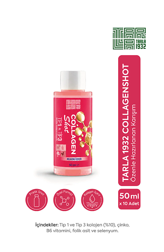 Tarla 1932 Collagen Shot Daily Nutrition Support 10 x 50 ml