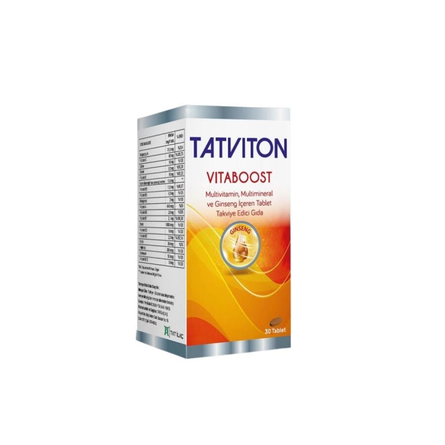 Haver Tatviton Vitaboost Multivitamin & Mineral Complex 30 Tablets