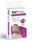 Roll Maske - Disposable Children's Face Mask with Meltblown Filter, Hypoallergenic, 10 Count Roll Maske Children's Face Mask - Hypoallergenic & Meltblown Filtered children's face mask, disposable mask, hypoallergenic mask, meltblown filtered mask, 3-layer mask, children's health, protective gear, safety, hygiene, sensitive skin, disposable, convenient, comfort, protection, Roll Maske