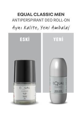 Equal Classic: Men's Roll-On Deodorant - Long-Lasting Odor Protection with Classic Scent - 50 ml Equal Classic Men's Roll-On Deodorant - Long-Lasting Odor Protection men's roll-on deodorant, roll-on deodorant for men, classic scent deodorant, men's antiperspirant, 50 ml roll on, Equal roll on deodorant, deodorant, roll-on, antiperspirant, men's grooming, personal care, classic scent, fragrance, odor protection, wetness protection, travel size, gym bag, daily use, underarm odor, confidence, freshness, easy a