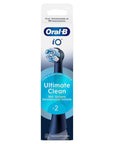 Oral-B iO Ultimate Clean Replacement Brush Heads Black 2-Pack