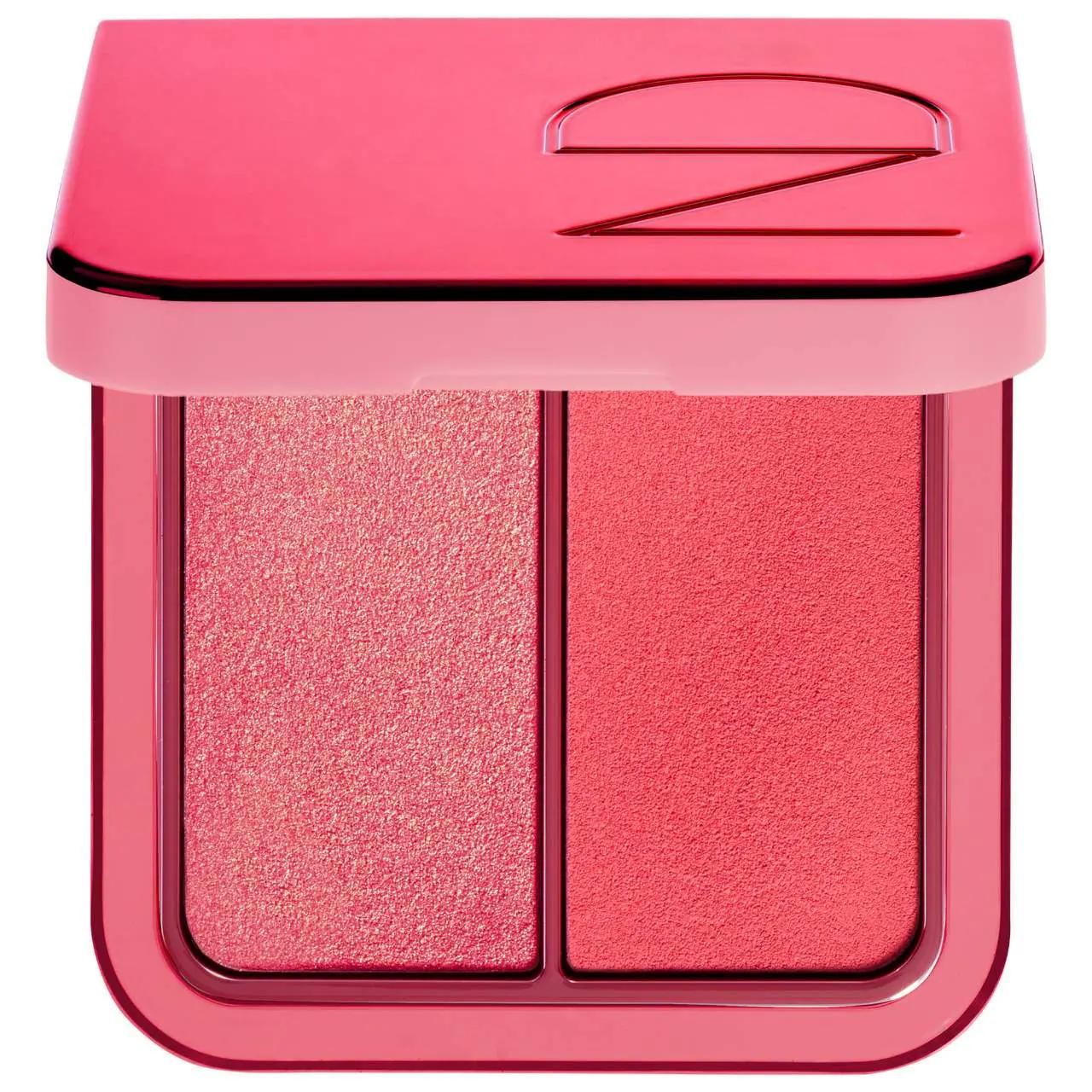 Hy-Blush Cloudy Cream Cheek Duo - Vegan, Cruelty-Free Cream Blush and Highlighter for Natural Flush Hy-Blush Cream Blush & Highlighter Duo - Natural, Vegan Makeup cream blush, highlighter duo, vegan makeup, cruelty-free cosmetics, natural finish blush, buildable coverage cheek color, makeup, cheek makeup, blush, highlighter, natural makeup, long-lasting color, nourishing ingredients, vegan squalane, sunflower wax, everyday makeup, special occasion makeup