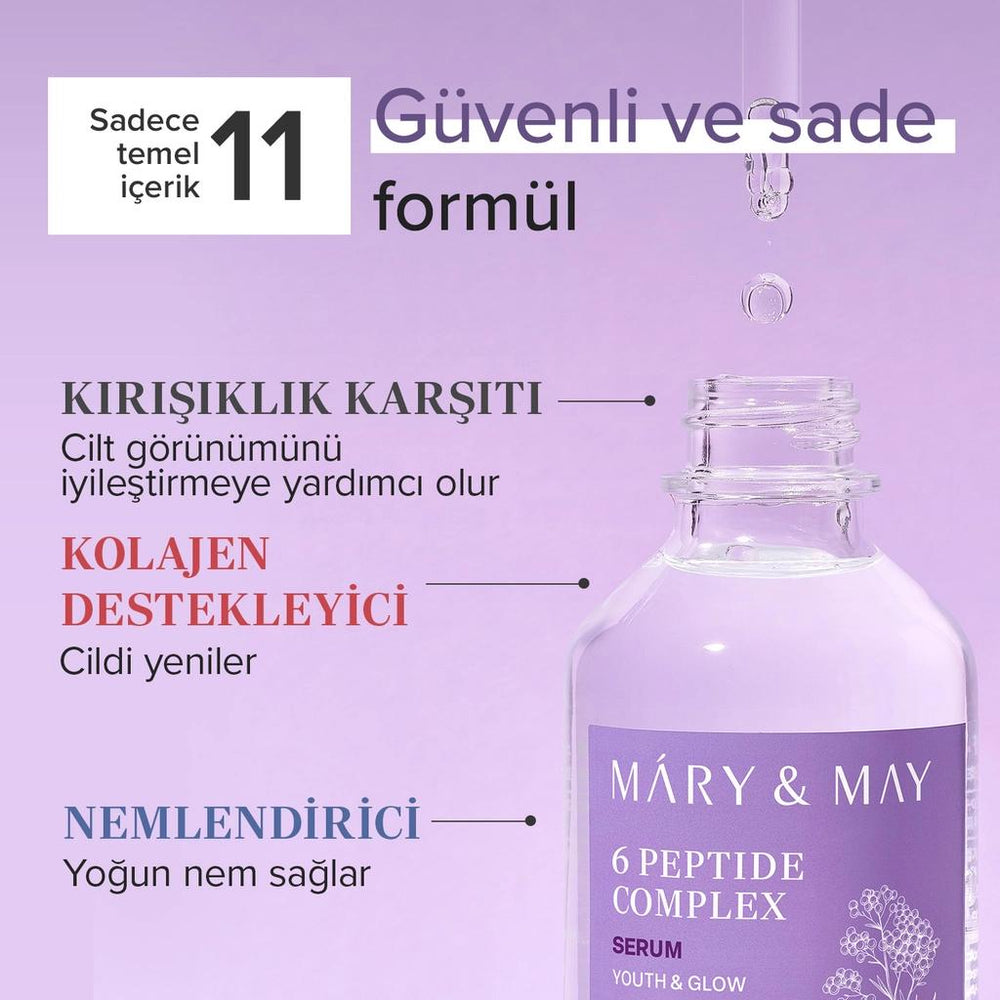 Mary & May 6 Peptide Complex Serum for Firming 80ml
