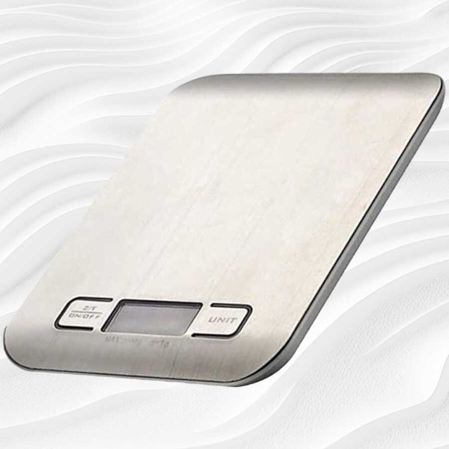 Techfit TF 1002 Digital Kitchen Scale with Stainless Steel 5kg