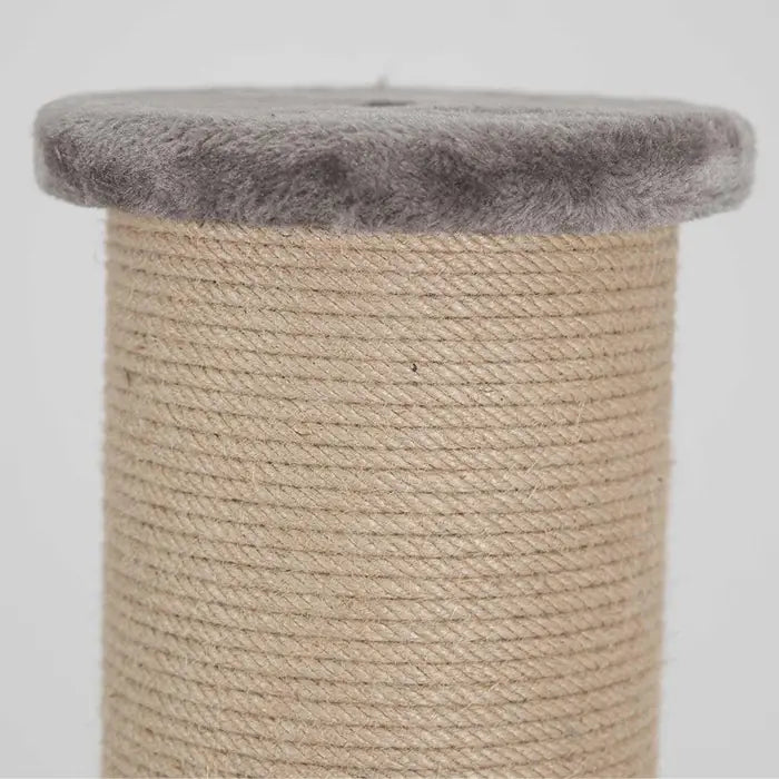 Lotus Pet Design Single Grey Cat Scratching Post 86cm