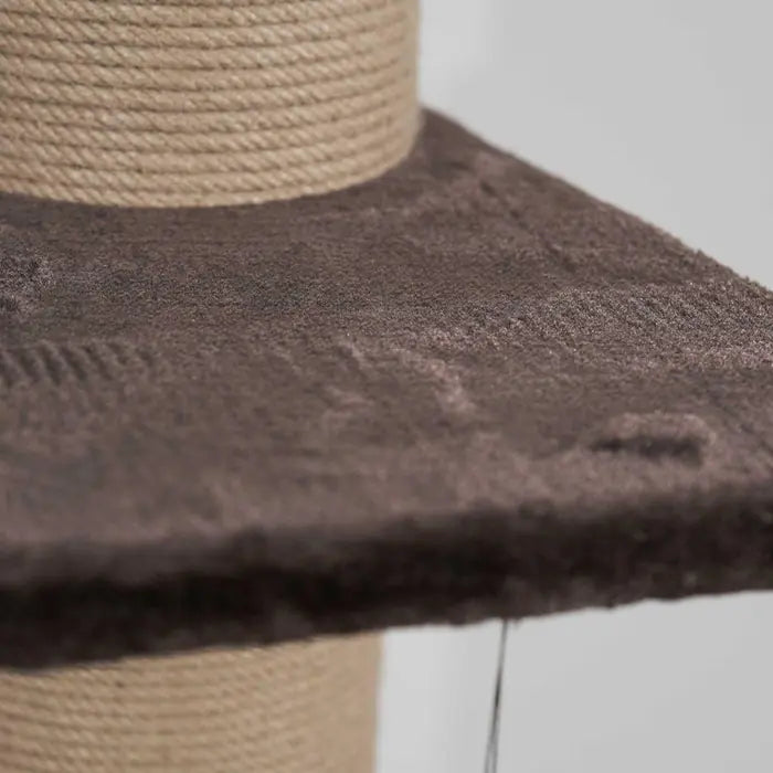 Lotus Pet Design Brown Single Cat Scratching Post 76cm