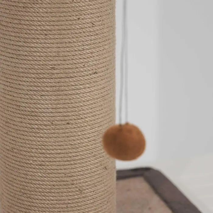 Lotus Pet Design Brown Single Cat Scratching Post 86cm