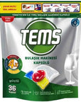 Tems Dishwasher Capsules for Sparkling Clean Dishes 36 Count