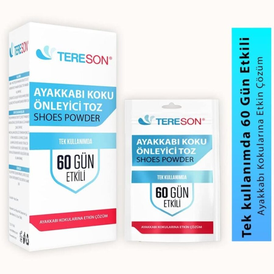 Tereson Shoe Deodorizing Powder Odor Neutralizer 10 x 10g