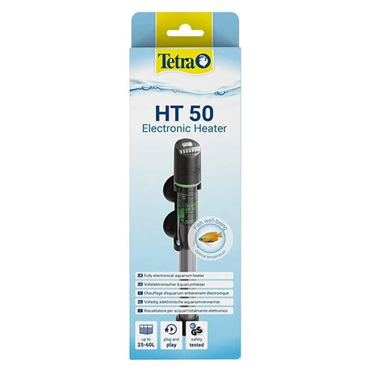 Tetra HT Electronic Aquarium Heater Precise Control 50W