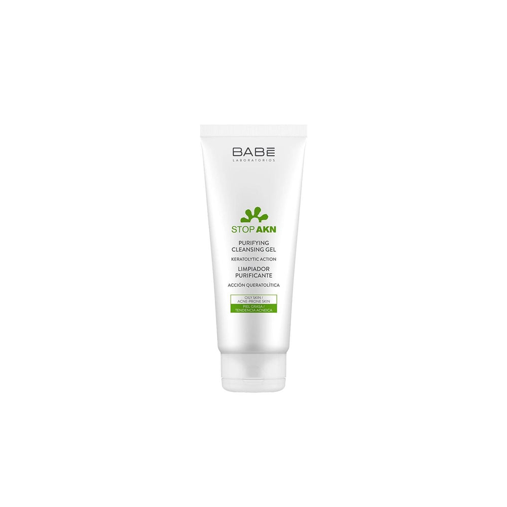 Babe Stop Akn Purifying Cleansing Gel: Gentle Acne Face Wash for Clearer Skin | Targets Blemishes, Removes Impurities, 100ml / 3.38 fl oz Babe Stop Akn: Gentle Acne Cleansing Gel for Clear Skin acne cleansing gel, purifying face wash, blemish control cleanser, facial cleanser for acne, Babe Stop Akn, skin cleansing gel, face wash, acne treatment, facial cleanser, acne face wash, gentle cleanser, sensitive skin cleanser, daily cleanser, skin care, blemish treatment, acne prevention, face wash for oily skin, 