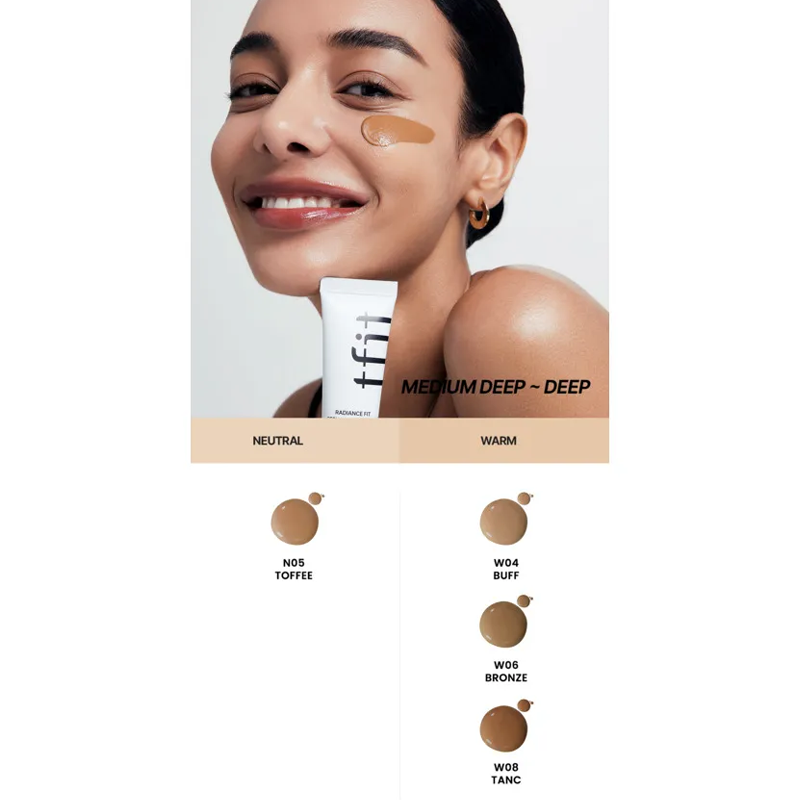 TFIT Radiance Fit Serum Foundation N05 Toffee 30g