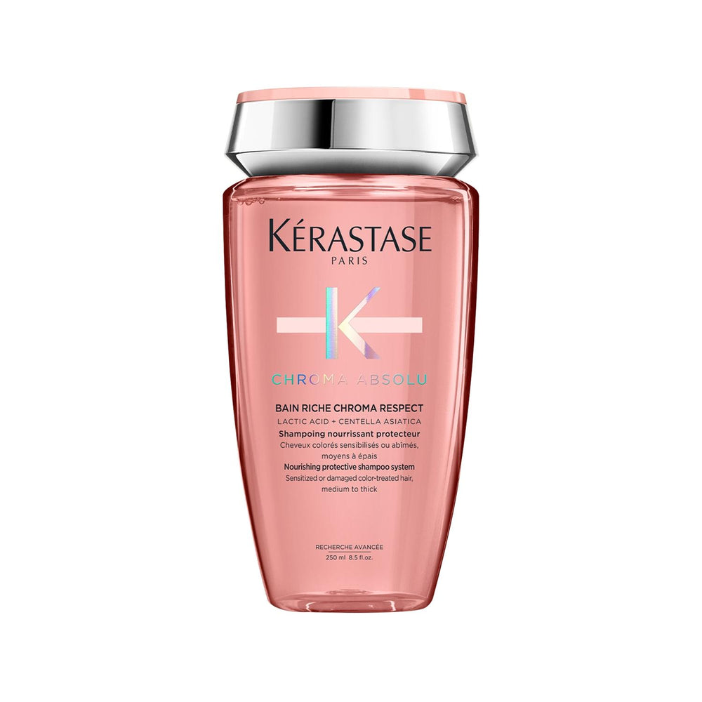 Kerastase Chroma Absolu Bain Riche Nourishing Shampoo for Colored Hair - Luxurious Hair Care for Vibrant Color - Shampoo