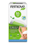 Remove Care Wax Strips Maxi Set - 52 Strips for Body, Face, Bikini - Long Lasting, Easy to Use Hair Removal Wax for Sensitive Skin Remove Care Wax Strips: Long Lasting Hair Removal at Home wax strips, hair removal wax, body wax strips, facial wax strips, bikini wax strips, at home waxing, long lasting hair removal, sensitive skin wax, stubborn hair removal, wax strips with post wax wipes, hair removal, body waxing, face waxing, bikini waxing, waxing at home, hair removal for women, hair removal for sensitiv