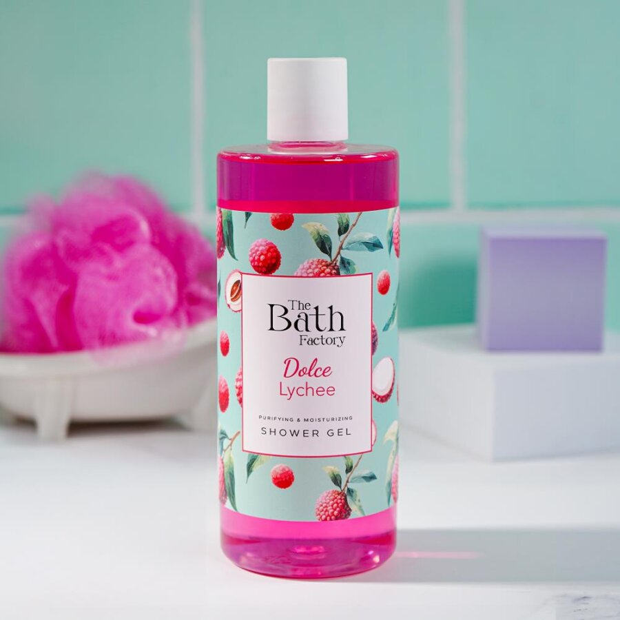 The Bath Factory Lychee Moisturizing & Nourishing Shower Gel 400ml