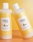 The Bath Factory Gold Aura Shower Gel for Glowing Skin 400 ml