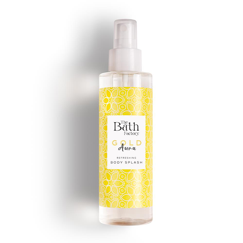 The Bath Factory Gold Aura Body Spray for All-Day Freshness 200 ml