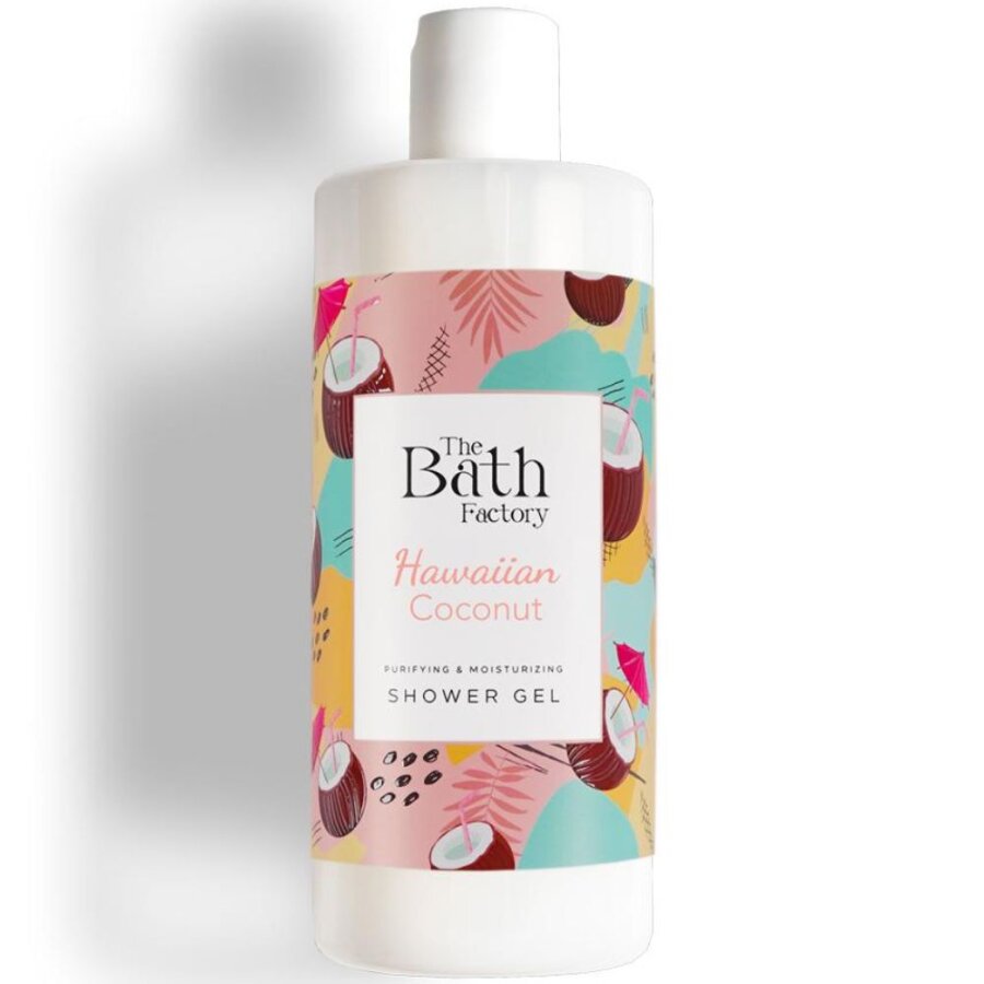 The Bath Factory Hawaiian Coconut Shower Gel for Soft Skin 400ml