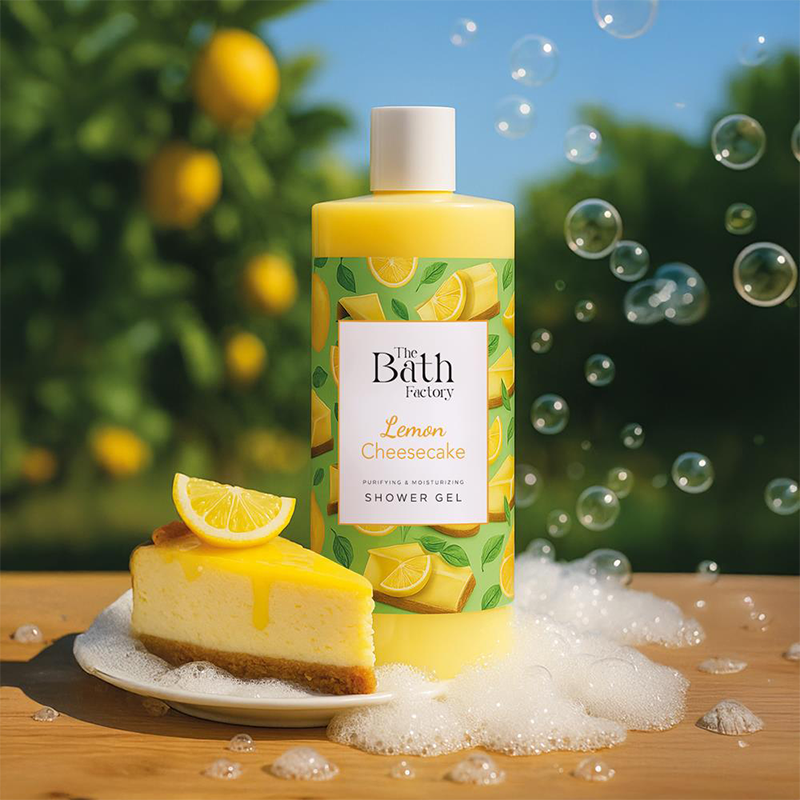 The Bath Factory Lemon Cheesecake Shower Gel 400 ml