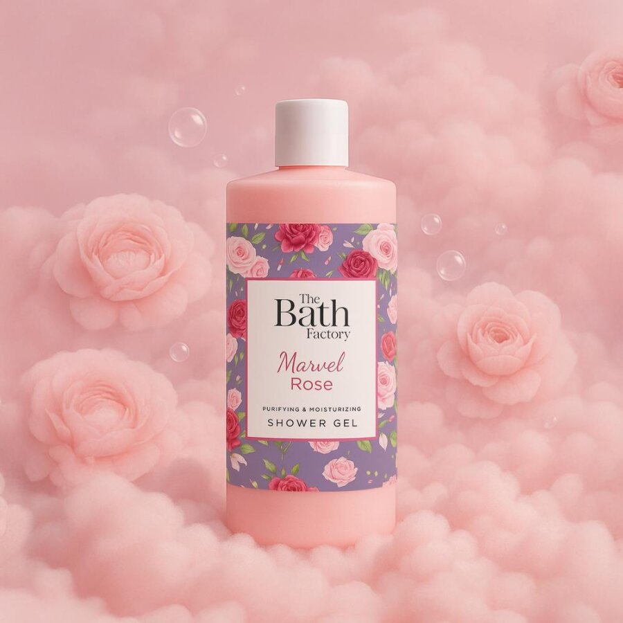 The Bath Factory Marvel Rose Moisturizing Shower Gel 400ml