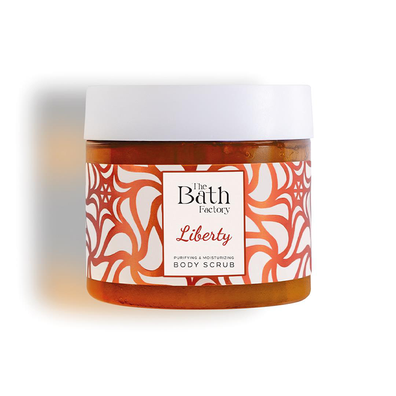 The Bath Factory Liberty Body Scrub with Shea &amp; Jojoba 300g