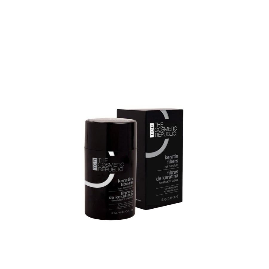 The Cosmetic Republic Hair Fiber for Thicker Looking Hair 12.5g (Black)