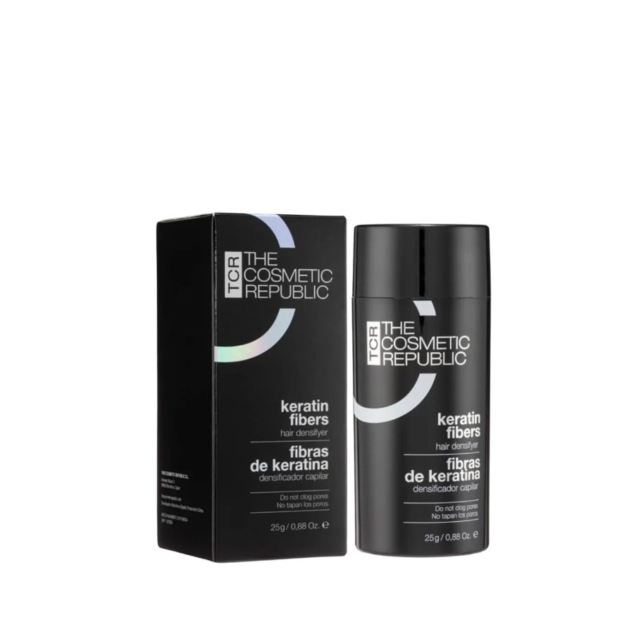 The Cosmetic Republic Thickening Hair Fiber Dark Brown 25g - Instant Fuller Look