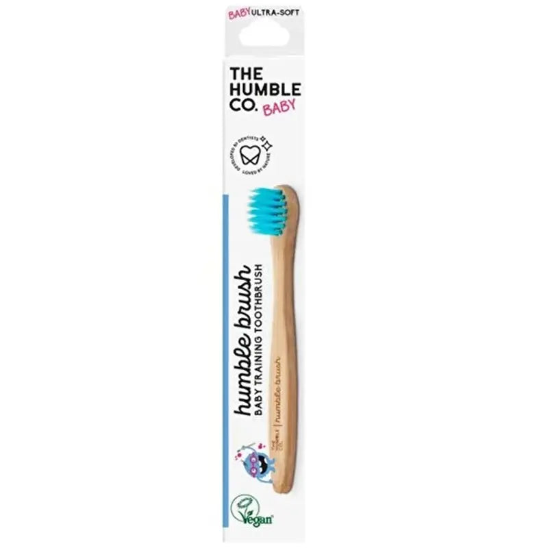 The Humble Co. Bamboo Baby Toothbrush in Blue