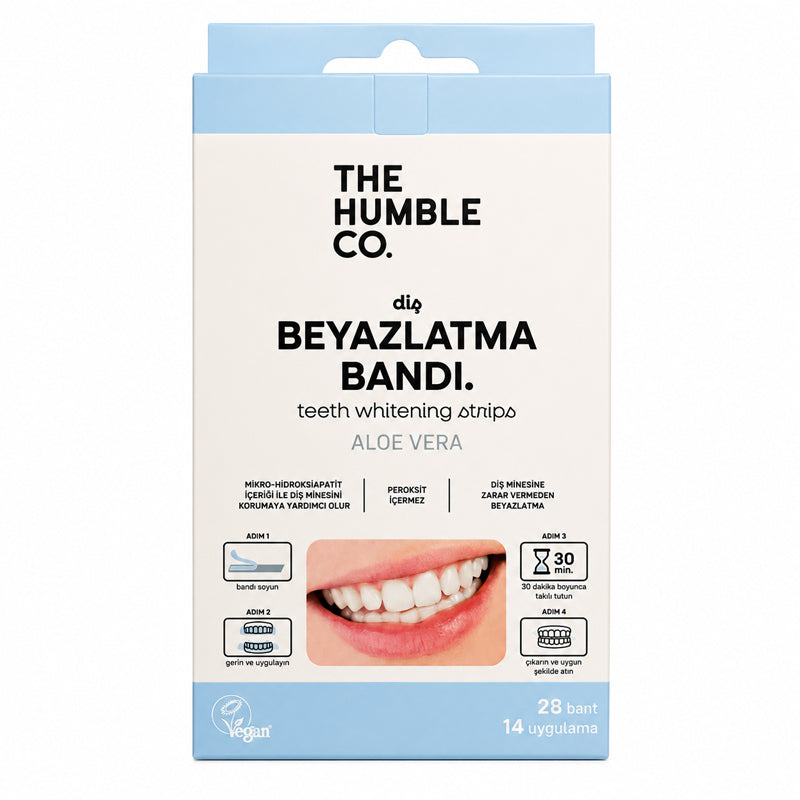 The Humble Co Teeth Whitening Strips with Coconut Oil 28 Strips