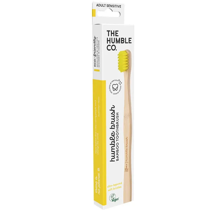 The Humble Co. Ultra Soft Bamboo Toothbrush Yellow