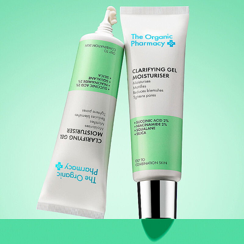 The Organic Pharmacy Clarifying Gel Moisturiser for Oily Skin 40ml